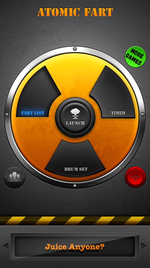 Screenshots of Atomic Fart FREE for iPhone