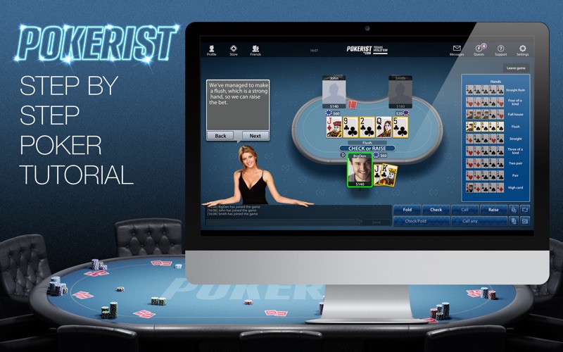 texas poker pokerist online