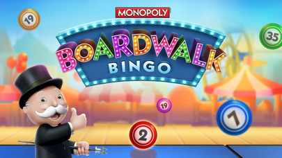 Screenshots of Boardwalk Bingo: A MONOPOLY Adventure for iPhone