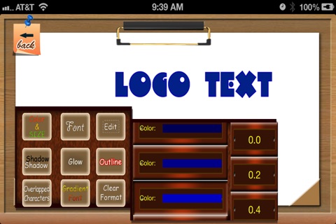 Screenshot of Logo Builder