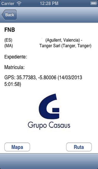 Captura de pantalla del iPhone 2