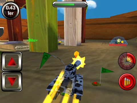 Screenshots of ENDI Tank Battle Multiplayer for iPad