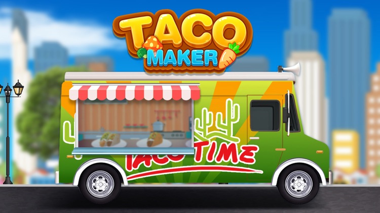 Tacos Maker Chef-Mexican Food Kids Cooking school by Appricot Studio