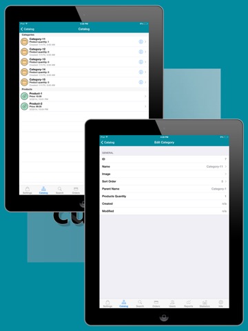 Скриншот из Mobile Administrator for CubeCart