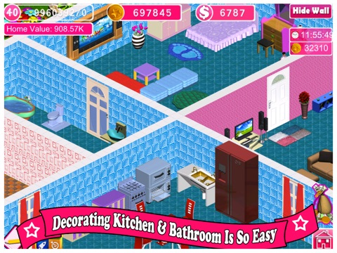 Screenshots of Home Design: Dream House for iPad