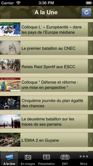 Capture d’écran iPhone 1
