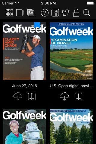 Golfweek Magazine screenshot