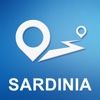 Sardinia, Italy Offline GPS Navigation & Maps sardinia italy beaches 