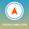 Castile and Leon, Spain GPS - Offline Car Navigation castile and leon day 