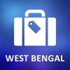 West Bengal, India Detailed Offline Map india west classified 