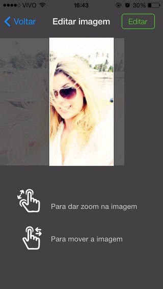 Captura de tela do iPhone 3