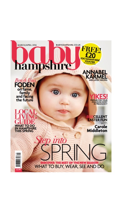 Baby Hampshire magazine screenshot1