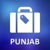 Punjab, India Detailed Offline Map (Maps updated v.617) punjab india zip code 