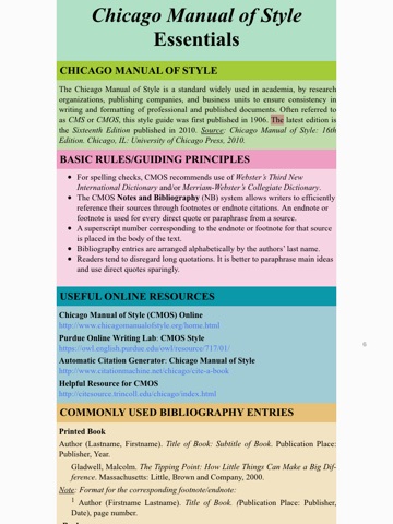 Chicago manual style footnotes dissertation