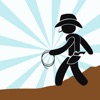 American Cowboy Jumping Race - fast racing game