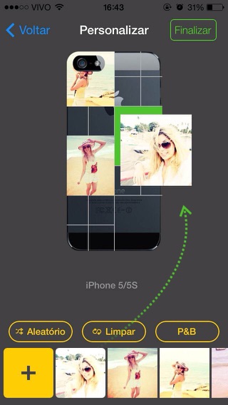 Captura de tela do iPhone 1