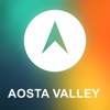 Aosta Valley, Italy Offline GPS : Car Navigation aosta valley 