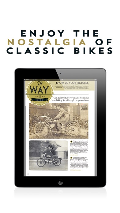 Classic Bike Magazine review screenshots