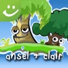 Ansel & Clair: Little Green Island - A SylvanPlay App miscanthus 