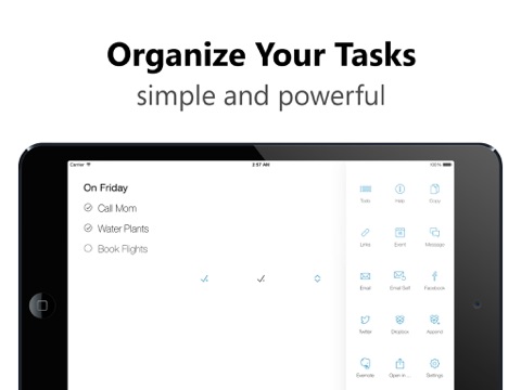 Quick Drafts for iPad - Notes, Tasks and Shopping Listのおすすめ画像2