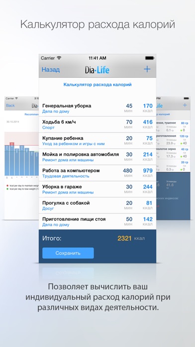 Снимок экрана iPhone 4
