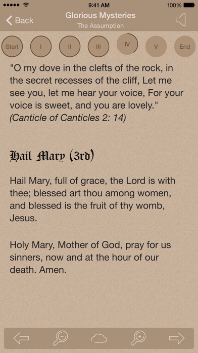Scriptural Rosary screenshot1