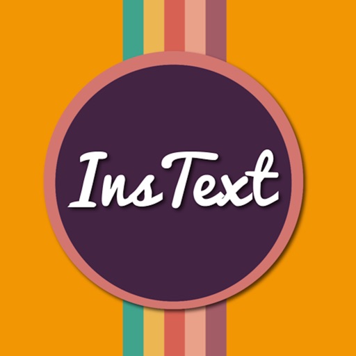 InsText - Add Texting for Instagram with Square Size, Effects and Stickers iOS App