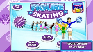 Figure Skating Game - Play Free Fun Ice Skate & Dance Girl Sports Gamesのおすすめ画像1