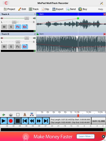 Mixpad Recording Software