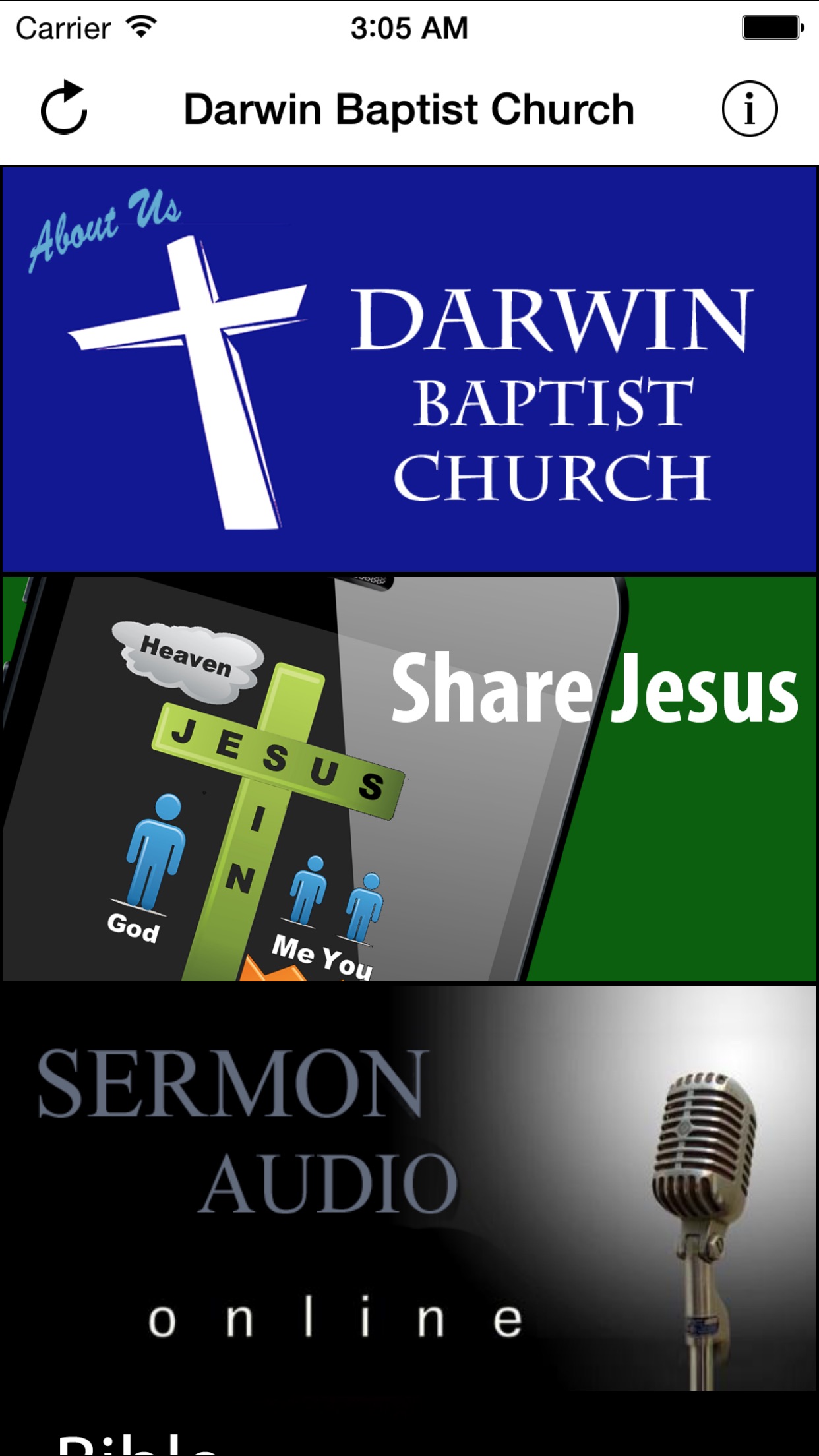 darwin baptist church