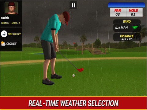 Профессиональный гольф игра про на iPad