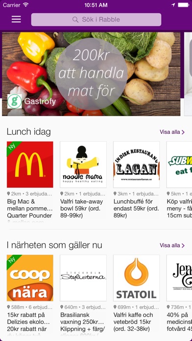 iPhone-skärmavbild 1