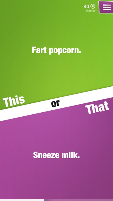 Screenshots of This or That.. for iPhone