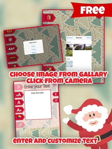 クリスマスグリーティングカードメーカー - 無料グリーティングカードのおすすめ画像3