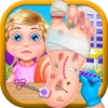 Kids Foot Hospital : Surgery games for kids : Doctor Games paintball games for kids 