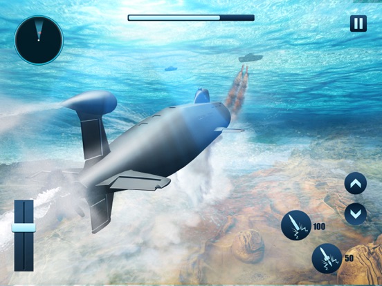 Скачать игру Подводная лодка Удар War 3D - Военно-морской Торпедо Warfare зона