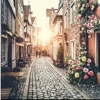 Europe Alley Wallpapers HD: Quotes Backgrounds with Art Pictures doodle art alley 