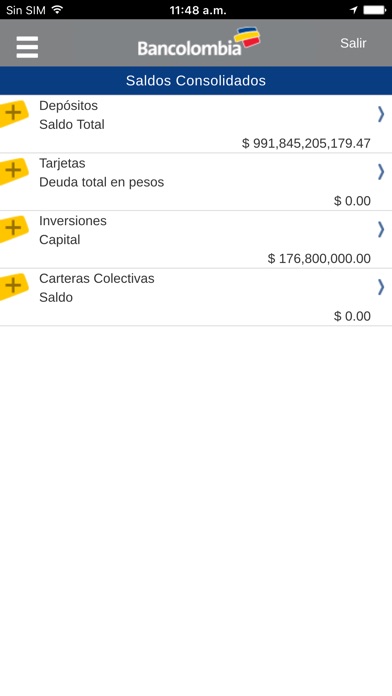 Captura de pantalla del iPhone 4