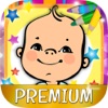 Süße Puppen wie Knirps und Neugeborene ausmalen. Ideales Spiel für Mädchen - Premium