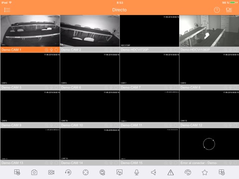 Captura de pantalla del iPad 2