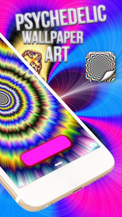 サイケデリックな壁紙アート 錯視と目トリックための催眠背景画像 Iphoneアプリ Applion