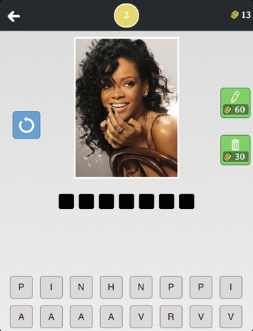 Screenshots of Singer Quiz - Find who is the music celebrity! for iPad