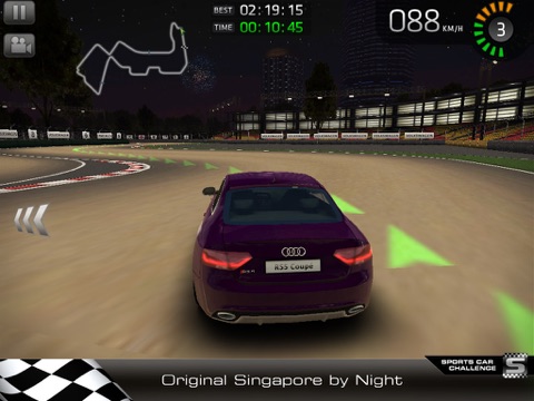 Screenshots of Sports Car Challenge for iPad