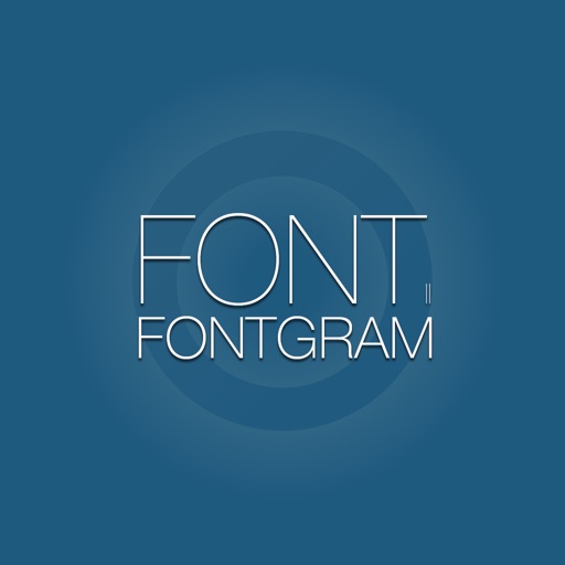 fontgram. Typography Photo Editor