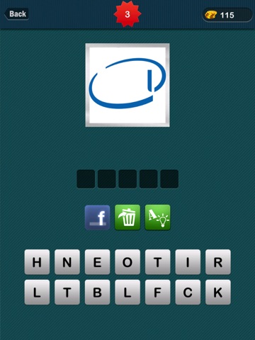 Screenshots of LogoGuess : #1 Logo Guess The Word about brand for iPad