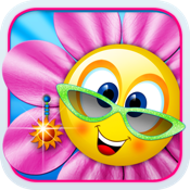 Singing Daisies - a dress up and make up games for kids icon