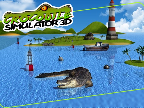 Crocodile Simulator 3Dのおすすめ画像1