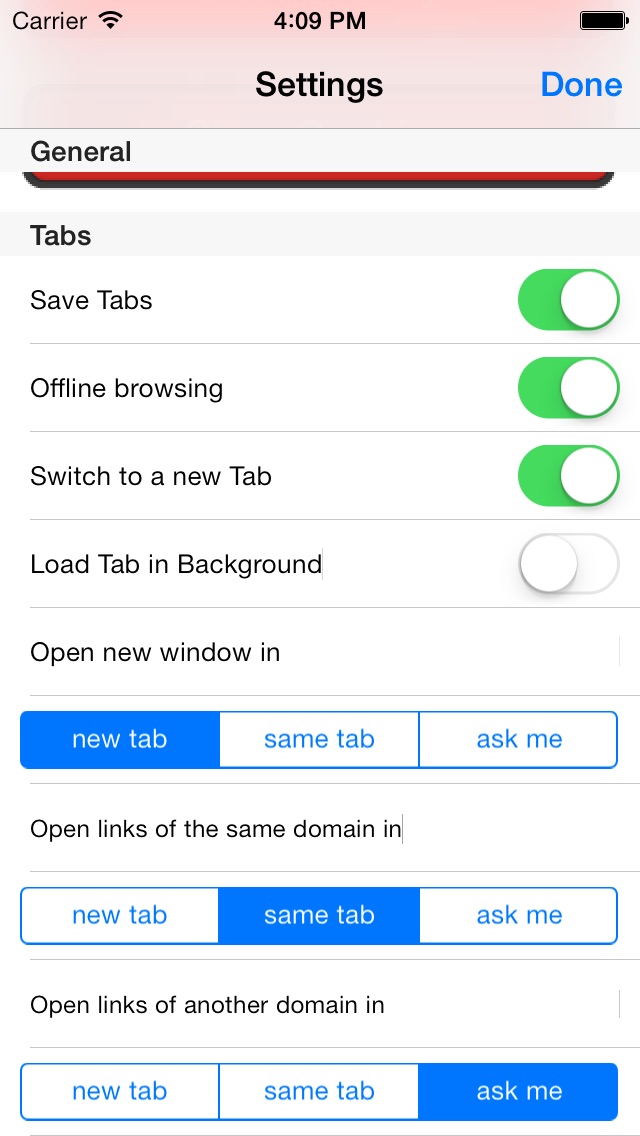 Screenshots of VanillaSurf for iPhone