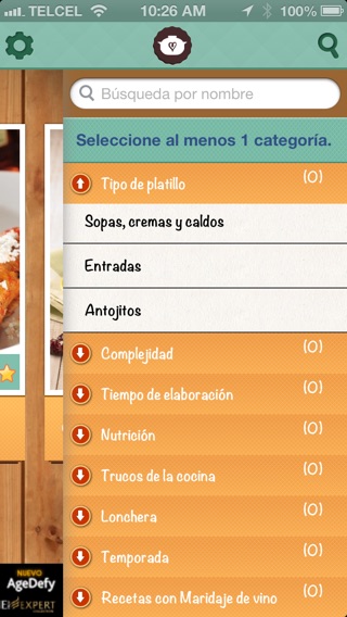 Captura de pantalla del iPhone 3