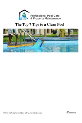 Pool Care Property Maintenance screenshot